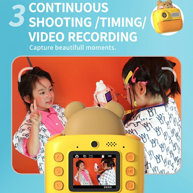 KOOOL K64 Children HD Dual Lenses Instant Camera for Photography and Video Recording KOOOL K64 Children HD Dual Lenses Instant Camera for Photography and Video Recording